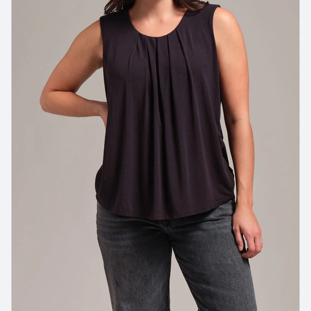 Evan Picone Sleeveless Black Top for Women 🆕